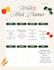 create a personalized meal planner with weekly schedule
