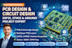 kicad pcb design schematic, multilayer pcb layout, esp32, stm32, arduino, rf pcb