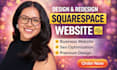 build a squarespace website using node js and html  code
