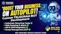 develop a custom telegram bot using python