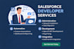 do salesforce development, flow automation, apex and integration
