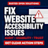 audit and improve your website accessibility and usability