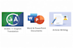 translate, write, design fast professional