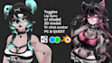 custom 3d vrchat avatar vtuber character model character design vr rigging nsfw