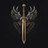 draw a fantasy logo and branding high level