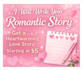 write a captivating romantic story or script