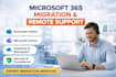 provide office 365 administration or consultation services remotely sharepoint