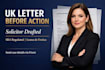 draft a legal UK letter before action by a licensed solicitor
