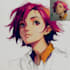draw your character into a anime style
