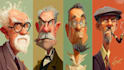 draw nice cartoons and caricatures