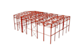 design light gauge steel 3d modeling and structure