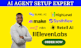 build receptionist ai automation custom ai call agent for healthcare real estate