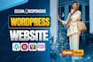 built a custom wordpress website, design a ecommerce website