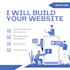 create a simple website using HTML CSS and node js