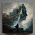 create stunning fantasy book cover character art