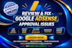 get google adsense approval and resolve all adsense problems