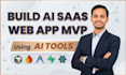 build ai saas web app mvp using cursor, v0, lovable ai tools