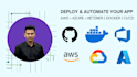deploy apps on AWS, azure, hetzner with ci cd