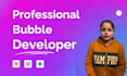 be bubble expert build bubble website, bubble  saas as bubble web app