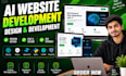 desgin and redesgin website as full stack website developer