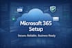 setup microsoft 365 tenant with domain and security