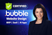 develop bubble website saas bubble mvp as bubble developer