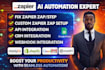 fix setup zapier automation, zapier api integration expert, zapier webhook
