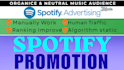 do professional spotify music promotion and increase your spotify music audienc