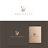 make luxury swan logo with modern and classy style