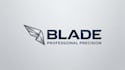 design a sharp and powerful blade brand logo
