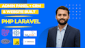 be custom admin panel,crm and full stack laravel developer