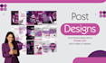 design modern social media poster for business, instagram and ads