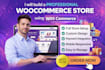 create a professional woocommerce store with payment gateway