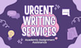 write urgent essays and research assignments