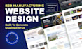 design and build a lead generating b2b manufacturing website