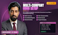 do odoo multi company setup and configuration