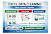 format and organize your excel ,CSV data
