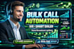setup voice broadcast IVR custom panel for call center