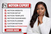 custom notion template expert notion setup website dashboard in 24 hours