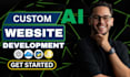 develop ai mobile app, ai chatbot, ai website, chatgpt openai saas app
