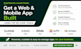 get a web and mobile app built using tools bubble adalo glide softr airtable