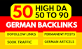 publish german guest post with dofollow german backlinks