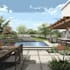 do landscape design with front yard, backyard design, pool, deck, garden design