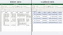 clean and organize excel or CSV files with python