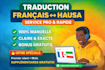 french to hausa translation