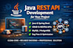 develop a rest API using java spring boot