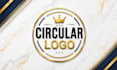 create a unique circular logo design for your brand