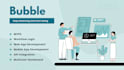 developing no code app by bubble app