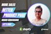 optimize your shopify product page to increase conversions and sales