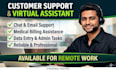 be your customer support specialist, chat and email support VA